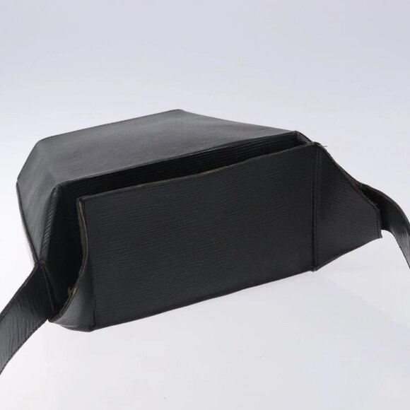 LOUIS VUITTON Epi Sac Seau Shoulder Bag Black M80161 LV Auth BA3396 - Picture 12 of 16